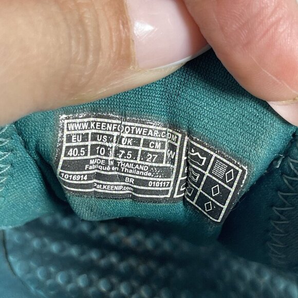 KEEN Women's Green Uneek Slip-On Bungee Laces Loafers Shoe Size 10 - Picture 7 of 7